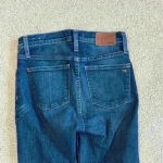 Madewell  9" High Rise Skinny Jeans Distressed Ripped Dark Wash Blue Size 26 Photo 4