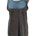 Champion Green, Blue, White & Pink Striped Sleeveless Tank Top Size Medium Photo 0