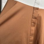 Marianna Déri Colorblock Shirt Dress S Karamel Red 3/4 Sleeve Midi $360 SEE White Photo 7