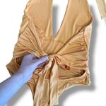 Urban Outfitters Out From Under Halter Bodysuit Peach Apricot Women’s Size M  Photo 4