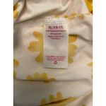 None Sunflower Yellow‎ Daisy Long Tank XL 15/17 Wide Strap Y2K Dopamine Summer Happy Photo 4