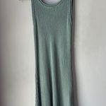 By Together Ribbed Knit Tank Dress Sage Photo 0