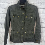 J.Crew  Women's Relaxed Military Preppy Casual Field Utility Jacket Size XXS Photo 0