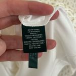 Ralph Lauren Lauren  Crochet Knit Mini Dress in White - Size S Photo 5