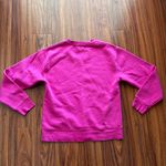 Brunette The Label BLONDE Graphic Pink Fuchsia Pullover Sweatshirt Size XS/S Photo 5