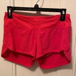 Lululemon Speed Up Shorts Size 4 Carnation Red? Photo 0