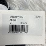 IRO  Tessa Adjuste Low rise in black jeans Photo 5