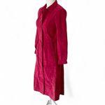 Saks 5th Avenue Vintage Leather Trench Dress Photo 1