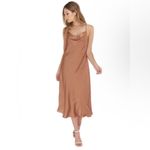 Show Me Your Mumu NWT - Verona Cowl Dress color: copper luxe satin size:… Photo 1