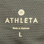 Athleta Black Skirted Leggings L Ruched Reflective Activewear Pants Photo 1