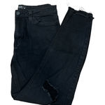 Just Black  Denim Ankle Length Distressed Jeans Photo 0