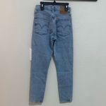 Levi's Wedgie Straight Leg 23 Jeans High Rise Premium Stretch Denim Light Wash Photo 5