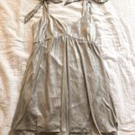 Honey Punch Silver Metallic Cocktail Dress Photo 0