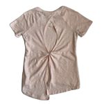 CALIA by Carrie Underwood Women’s Pink Short Sleeve Twist Keyhole Back Top XS Photo 1