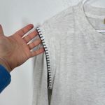 Democracy Womens Sweatshirt Cream Stitch Detail Pullover Top Size S NWT Soft Photo 4