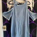 Rosette  light blue Jean dress size small 🌺 Photo 0