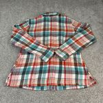 Patagonia  Organic Cotton Flannel Shirt Women Size 12 Plaid LS Gorpcore Button Up Photo 5