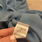 SheIn Baby blue 3/4 zip pullover Photo 1