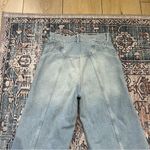 Free People We the Free Let Sunshine In Wide leg Cropped Jeans Sz 26 Light Wash Photo 10