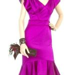 Zac Posen  Silk Cocktail Dress Cove Dress Photo 0