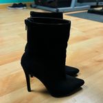 Forever 21 Black Stiletto Heel Ankle Booties Photo 2