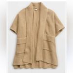 Aerie  Shawl Collar Sweater Cape Photo 2