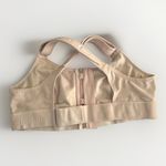Shefit 1Luxe Blush Pink Sports Bra High Impact Adjustable Zip Front Support Gym Size XL Photo 1