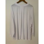 Athleta  With Ease Top White 3X Modal Blend Long Sleeve EUC Athletic Gym Soft Photo 7