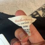 Weatherproof  Comfy Black Textured Tie Knot Button Front New Photo 7