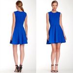 Diane Von Furstenberg  Jeannie Electric Blue Fit and Flare Mini Skater Dress 6 Photo 1