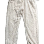 No Boundaries  Plush Joggers Sz L 12-14 White Pockets Drawstring NWT Cozy Comfy Photo 0