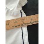 Lucky In Love Shirt Womens Large White Navy Performance Split Back Tennis Golf Photo 9