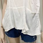 Hollister White Halter Flowy Tank Top S Photo 6