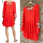 Free People Spell On You Embroidered Dress Xs Photo 1