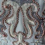 ASOS Design Beaded ice grey Maxi Dress Photo 4