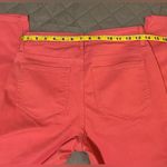 NEW Boden The Soho Skinny Jeans Red Orange Pink Coral Size Womens 4 Pants Preppy Photo 3
