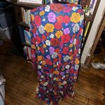 LuLaRoe multicolored rose print cozy normcore sweater coat Photo 1