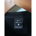 Nike  Dri Fit Womens Small Black Ribbed Long Sleeve Crew Neck Training Top Photo 6