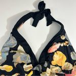 Athleta  Floral Escape Shirrendipity Swim Surf Tankini Halter Top Size M Photo 3
