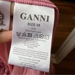 Ganni  flynn lace sea pink maxi dress size 38 6 C9 Photo 3