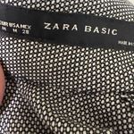 ZARA  Basic low cowl neck side pockets back zipper closure midi dress Photo 3