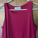 Impressions red and white sleeveless tassel dress size M Photo 7