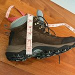 Timberland Women's Gannon mid Gore Tex Brown Leather Hiking Trail Work Boots 9 Photo 11