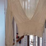 Urban Outfitters Boho Off-White Top Photo 1