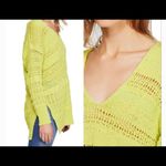 Free People NWT  Hot Tropics Knit Weave Sweater Photo 1