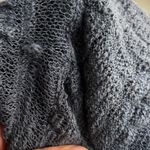 Free People navy thrills and frills off the shoulder shirt Photo 4