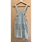 Levi's Vintage Bib Womens Overalls Shorts Shortalls 90s Y2K Size XL Light Wash Photo 7