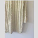 BB Dakota  Women's Alaska Cowl Neck Cable Sweater Dress‎ SZ L Photo 13