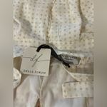 Hello Molly NWT  / Dress Forum Polka Dot Ruffle Ivory Dress Size Medium Photo 4