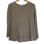 J. Jill Pure Jill Women’s Tan 100% Cotton V Photo 2